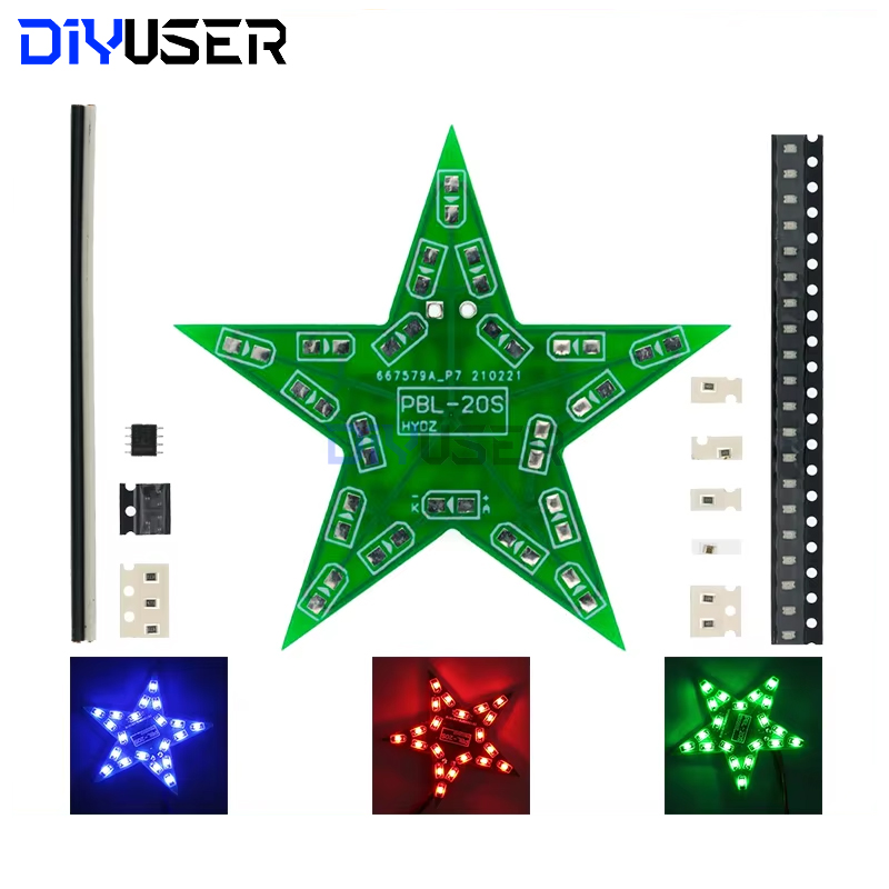 Diy Audio Electronics Kit - Students Training DIY Kit Five-Pointed Star