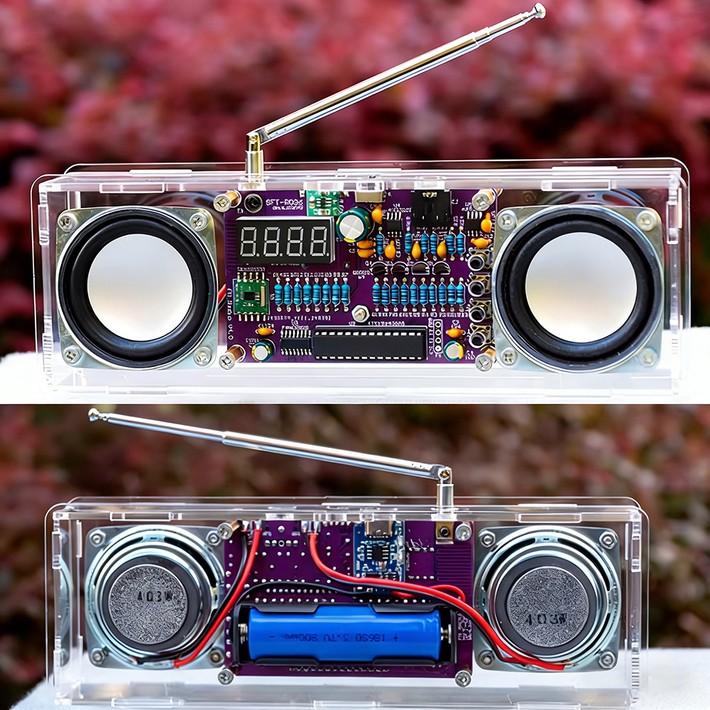 DIY FM Radio Electronic Kit 87 - Diy Electronics Learning Kit ulasan dan harga