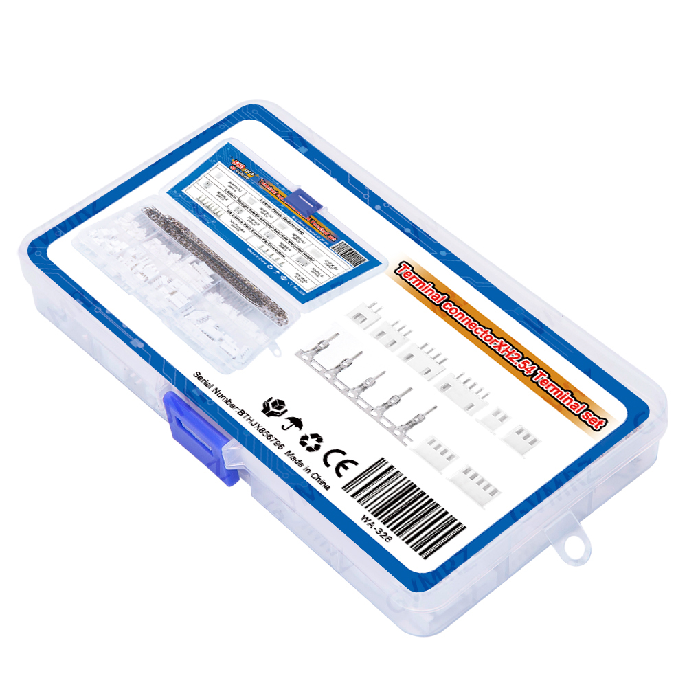 560PCS XH2.54 Connector Kit -  - Diy Electronics Project Kit ulasan dan harga