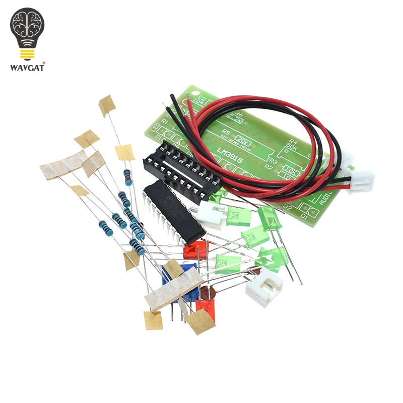 LM3915 DC 9V-12V 10 LED Sound  - Diy Audio Electronics Kit ulasan dan harga