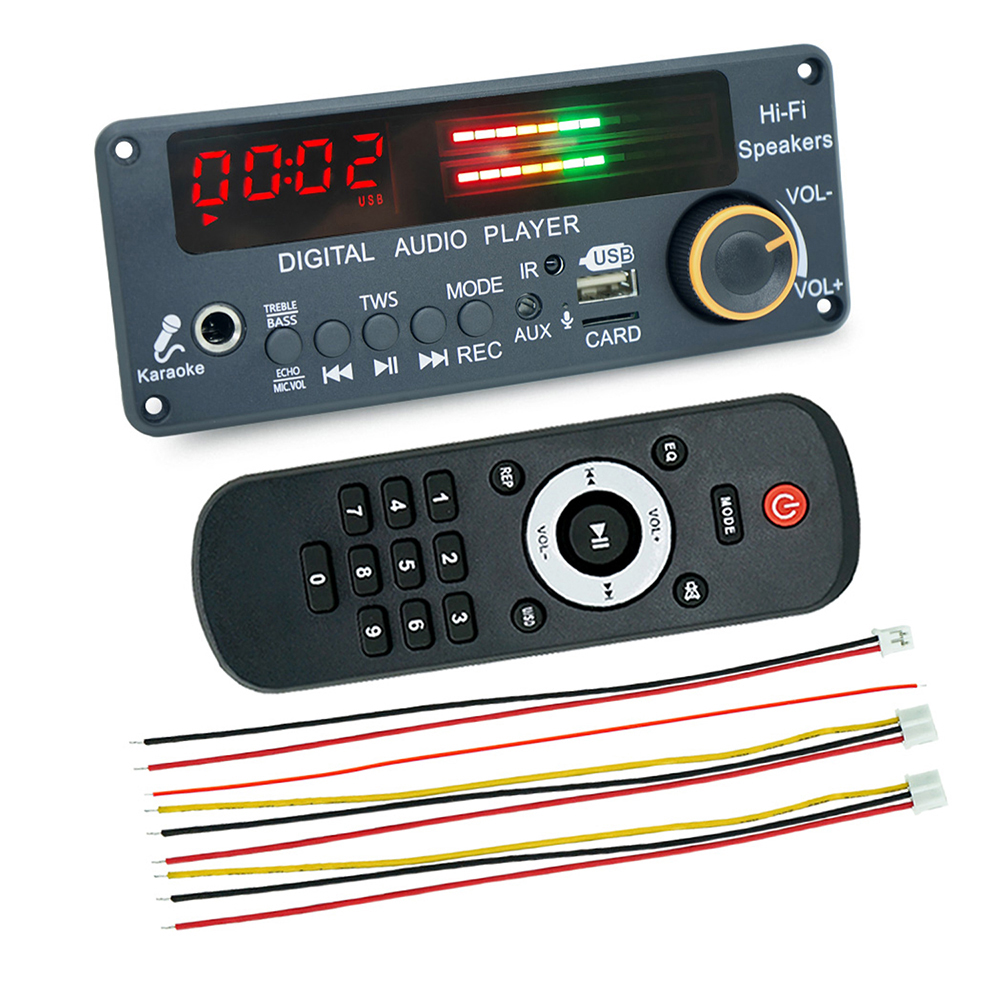 DC12V MP3 WMA WAV Decoder Boar - Diy Audio Electronics Kit ulasan dan harga